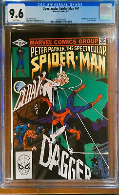 Buy Peter Parker, The Spectacular Spider-Man  #64  CGC Graded At ( 9.6 ) • 632.49£