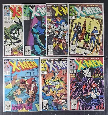 Buy Uncanny X-Men #233 234 235 236 237 238 239 See Description Marvel 1988 Lot 7 • 35.68£
