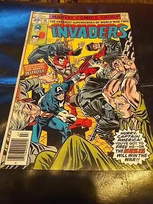 Buy Marvel Comics The Invaders 18 July 1977 • 3.38£