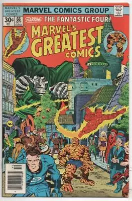 Buy MARVELS GREATEST COMICS #66, VF/NM, Fantastic Four, Dr Doom, Kirby, 1969 1976  • 7.99£
