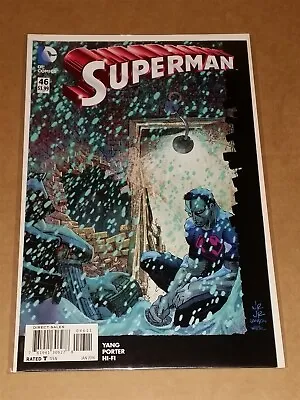 Buy Superman #46 Nm+ (9.6 Or Better) January 2016 Dc Comics • 4.99£