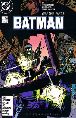 Buy BATMAN #406 F, Year 1 P.3 Frank Miller, Direct, DC Comics 1987 Stock Image • 5.53£