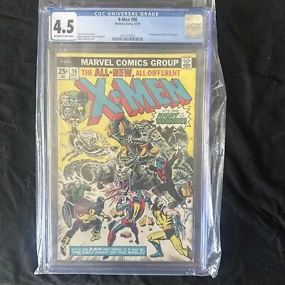 Buy Uncanny X-Men #96 CGC 4.5 1st App Moira MacTaggert 1975 Marvel • 79.06£