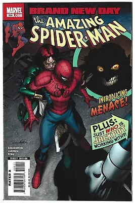 Buy Amazing Spider-Man #550 Marvel 2008 Key 1st App Lily Hollister As Menace 9.4 NM • 7.11£