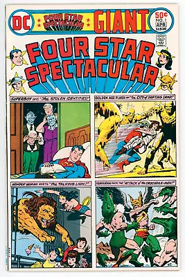 Buy Four Star Spectacular #1 Nm- 9.2 Wonder Woman Flash 68 Pages Comic Gilbert 1976 • 80.02£