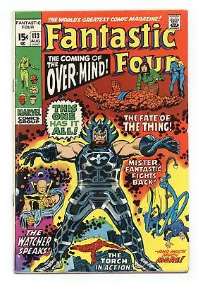 Buy Fantastic Four #113 VG+ 4.5 1971 • 11.99£