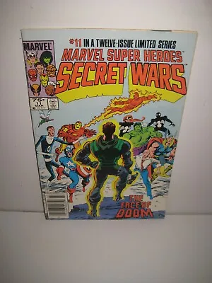 Buy SECRET WARS #11 (Marvel, 1984) Marvel Super Heroes NEWSSTAND • 6.32£