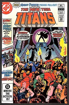 Buy New Teen Titans #21 1st Appearance Of Brother Blood 1st Night Force VFN • 12.95£