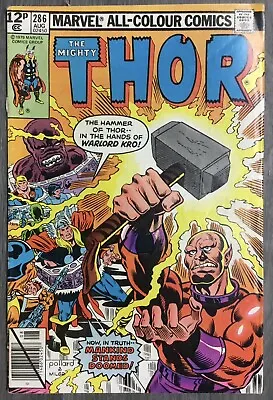Buy The Mighty Thor No. #286 August 1979 Marvel Comics Poor Please Read Description  • 3£