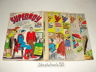 Buy Superboy 7 Comic Lot DC 1958 #63 77 83 97 98 99 100 1st Ultra Boy Kryptonite Kid • 67.01£