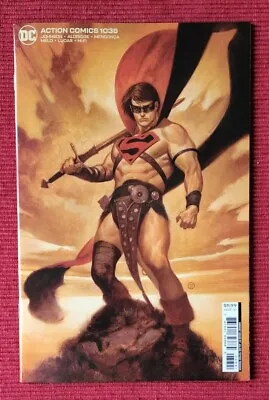 Buy Action Comics #1038 Cover B Card Stock Superman DC Comics 2021 NM • 3.55£