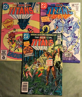 Buy The New Teen Titans. #10. #13. #14. 1981. DC Comics. • 15£