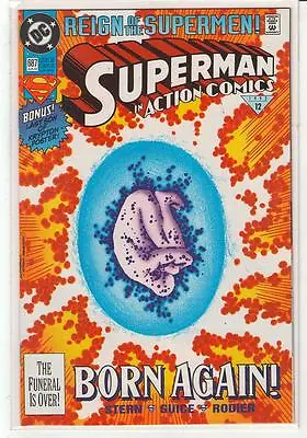 Buy Action Comics #687 Reign Of The Supermen Superman 2nd Print Variant 9.6 • 7.58£