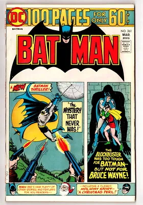 Buy Batman #261, Batman's  Secret Weapons. , March 1975, HIGHER GRADE • 48.92£