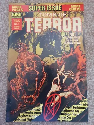 Buy Tomb Of Terror Super Issue #1 Marvel 2010 Man-Thing Werewolf By Night, VF • 4.99£