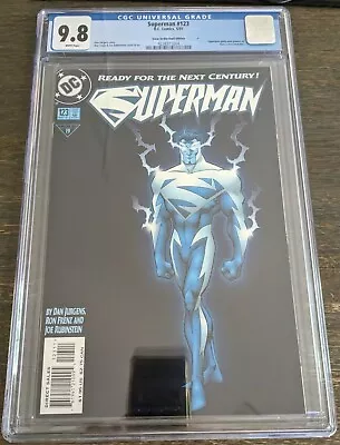 Buy Superman #123 - Cgc 9.8 - Glow-in-the-dark Edition - Dons New Powers • 50.79£
