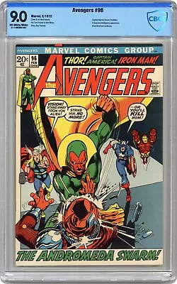 Buy Avengers #96 CBCS 9.0 1972 21-14DEBB4-007 • 120.37£