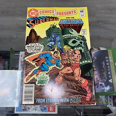 Buy DC Comics Presents #47 Newsstand 8.5 WP 1st He-Man & Skeletor MOTU • 179.25£