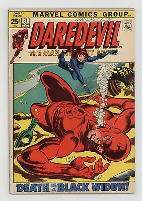 Buy Daredevil #81 VG/FN 5.0 1971 • 30.38£