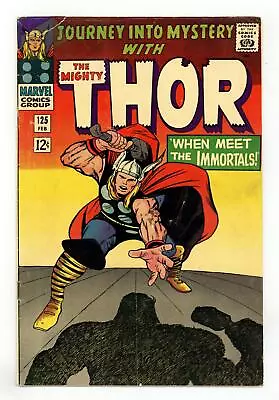 Buy Thor Journey Into Mystery #125 VG 4.0 1966 • 34.79£