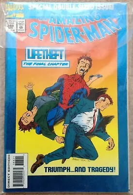 Buy AMAZING SPIDERMAN 388...NM-...1994...Lifetheft Final Chapter! Venom Solo Story. • 15£