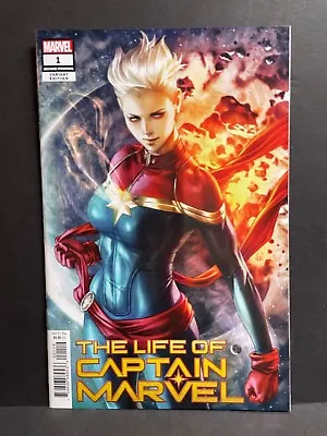 Buy Life Of Captain Marvel #1 2nd Print Artgerm Variant 2018 NM High Grade *UNREAD* • 7.93£