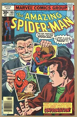 Buy Amazing Spider-Man 169 (VGF) Doctor Faustus! Len Wein 1977 Marvel Comics W069 • 9.53£