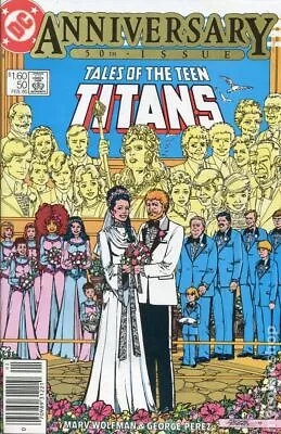 Buy New Teen Titans Canadian Price Variant #50 FN 1985 Stock Image • 5.68£
