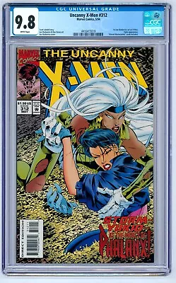 Buy Uncanny X-Men #312 CGC 9.8 (1994) - 1st Joe Madureira Art On X-Men - Yukio App • 55.56£