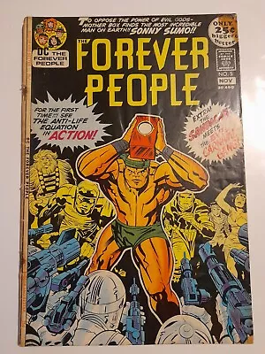 Buy The Forever People #5 Oct 1971 Good/VGC 3.0  1st Appearance Of Lonar • 4.99£