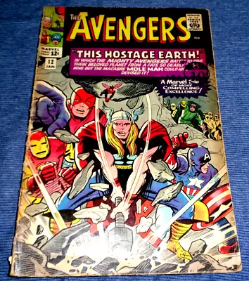 Buy The Avengers #12 1965  - Cent Copy Pence Stamp - COLLECTORS - SEE PHOTOS • 79.99£