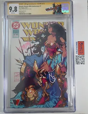 Buy Wonder Woman 80th Anniversary Special #1 Rose Besch Variant CGC 9.8 SS NYCC • 143.91£