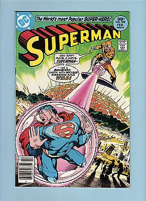 Buy SUPERMAN #308 DC COMiCS NM- OR BETTER SEE SCANS BRONZE AGE • 15.02£