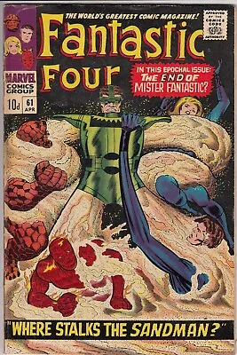Buy Fantastic Four 61 - 1967 - Kirby - Fine/Very Fine • 34.99£