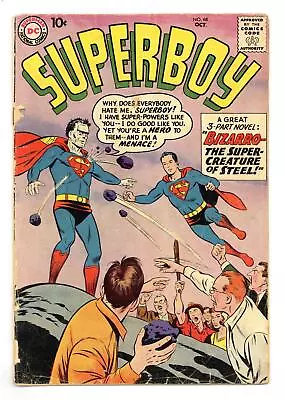 Buy Superboy #68 FR 1.0 1958 1st App. Bizarro • 208.82£