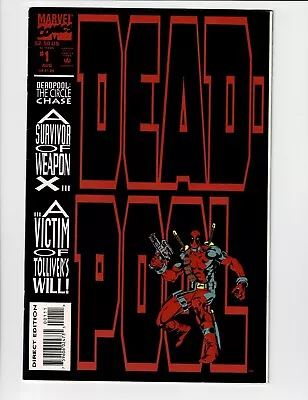 Buy Deadpool Circle Chase #1 - #2 1st Solo Series 8.0-9.0 Range 1993 Marvel Comic • 11.19£