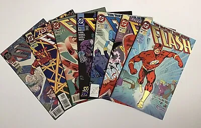 Buy Flash 80, 82, 85, 86, 93, 94, 0, DC Comics Vol.2, 1993 Mark Waid, Nice Lot Of 7 • 12.71£