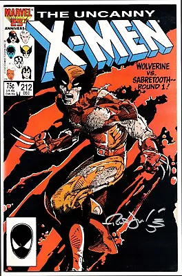 Buy Uncanny X-Men #212 VG Signed W/COA Rick Leonardi 1986 Marvel Comics • 22.53£