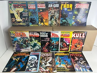 Buy Marvel Preview 1-24 (miss.7bks) MAGAZINE SET 1975-1980 Marvel Comics (s 14273) • 83.01£
