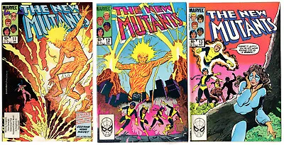 Buy NEW MUTANTS #11, #12 & #13  ( 3 Comics) 1984 All In FN+ / VFN- Range • 4.50£