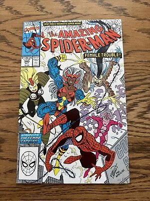 Buy Amazing Spider-Man #340 (Marvel 1990) 1st Appearance Of The Femme Fatales! NM • 4.79£