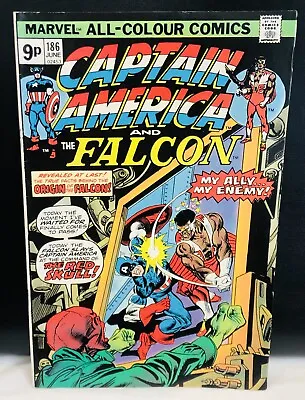 Buy CAPTAIN AMERICA #186 Comic Marvel Comics Bronze • 5.74£