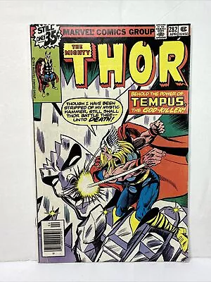 Buy The Mighty Thor #282 1st Cameo App Of Time-Keepers VF- 7.5 Marvel 1979 • 7.19£
