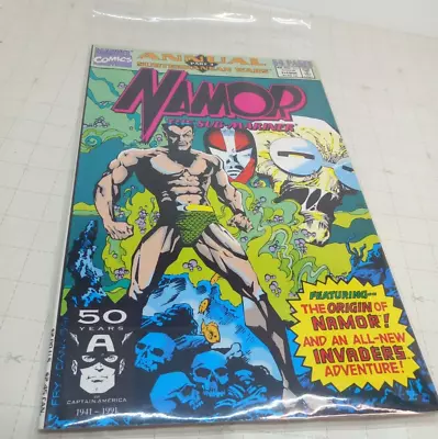 Buy Namor The Sub-mariner Annual No. 1 Subterrean Wars 1991 Black Panther • 9.99£