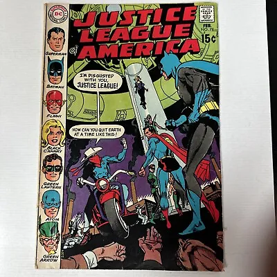 Buy Justice League Of America #78, DC 1970 Comic Book, • 7.90£