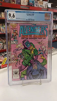 Buy AVENGERS #269 (Marvel Comics, 1986) CGC 9.6 ~ KANG ~ White Pages • 31.54£