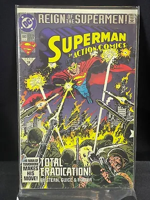 Buy Action Comics #690 SUPERMAN REIGN OF SUPERMEN 24    1993 DC Comics C6 VF • 2.34£