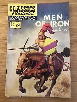 Buy Classics Illustrated #88 - Men Of Iron - 1964 - See Photos • 14.97£