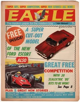 Buy Eagle Vol 19 #4, 27th January 1968. VG/FN. Dan Dare. From £1.50* • 1.99£
