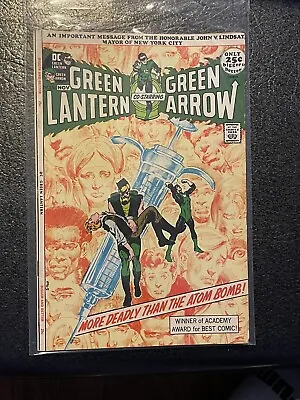 Buy Green Lantern 86 DC 1971  Neal Adams Denny O'Neil Arrow Speedy Drug Epidemic • 236.39£